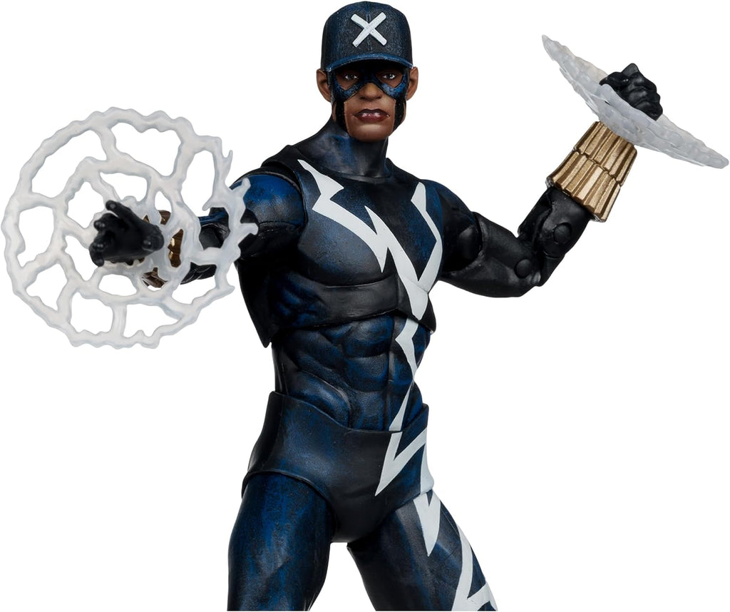 Figura Static Shock (#1) Gold Label - Dc Multiverse - Fire Testing - 7