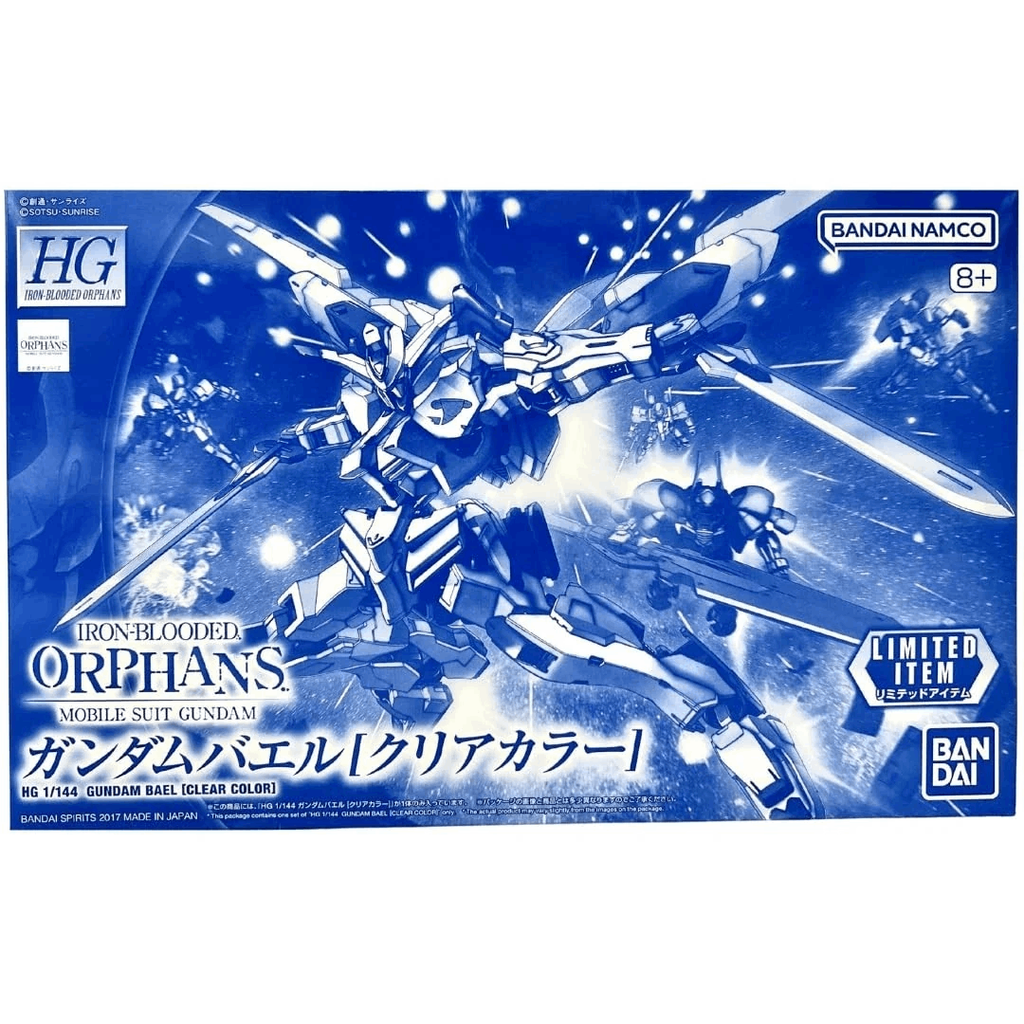 Figura Model Kit Gundam Bael (Clear Color) – Gundam – HG 1/144 – Bandai