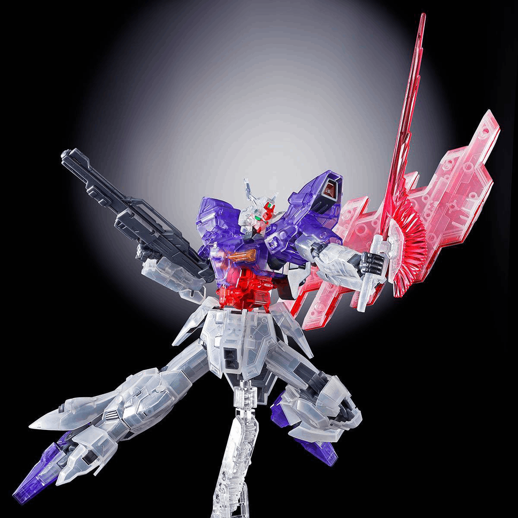 Figura Model Kit Moon Gundam – Mobile Suit Gundam – HG 1/144 Clear Color – Bandai