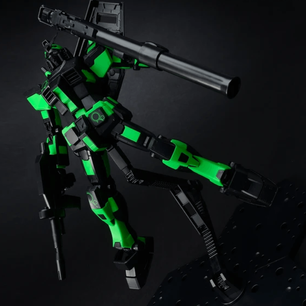 Figura Model Kit RX-78-2 Gundam (Ver.3.0 Recirculation Color Neon Green) – Mobile Suit Gundam – MG 1/100 – Bandai