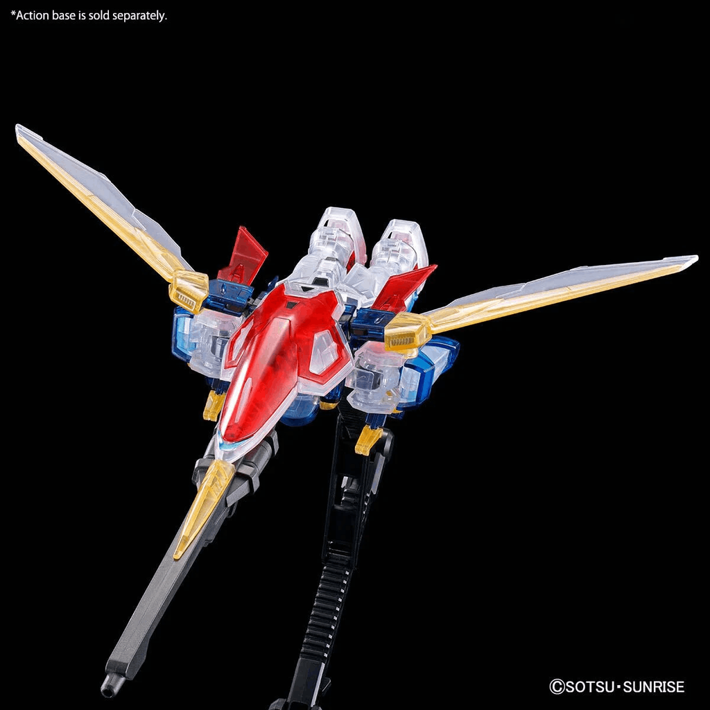 Figura Model Kit Wing Gundam (Clear Color) – Mobile Suit Gundam Wing – HG 1/144 – Bandai