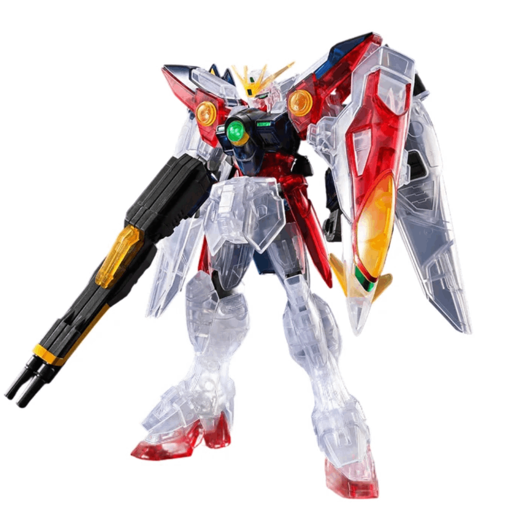 Figura Model Kit Wing Gundam Zero (Clear Color) - Gundam - Hg 1/144 - Bandai