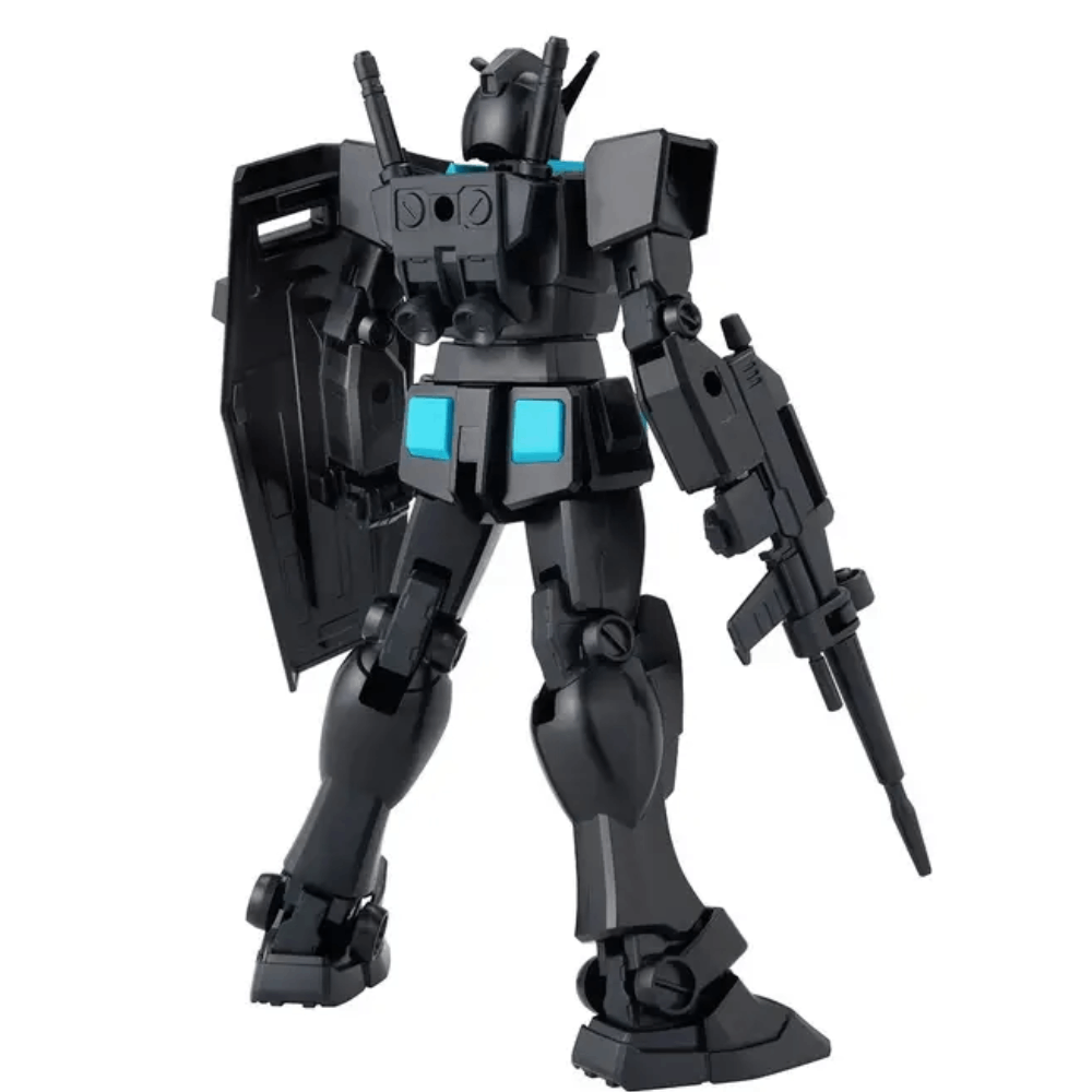 Figura Model Kit Rx-78-2 Gundam (Recirculation Color Neon Blue) - Gundam - Entry Grade 1/144 - Bandai