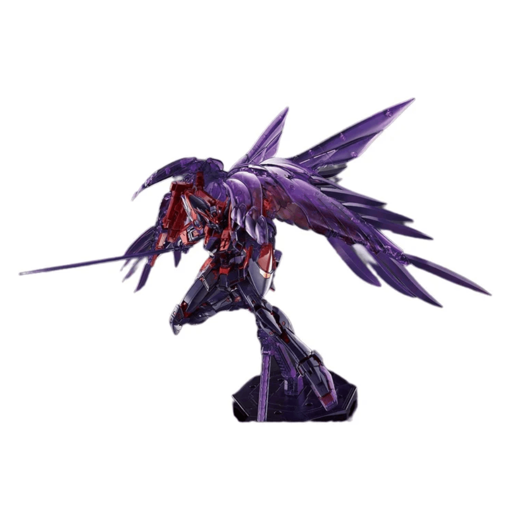 Figura Model Kit Wing Gundam Zero Ew (Cross Contrast Colors Clear Purple) - Gundam - Mg 1/100 - Bandai