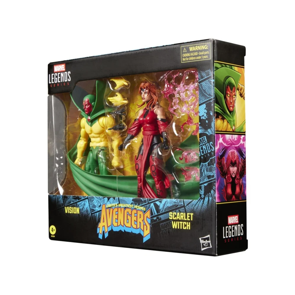 Figura Vision & Scarlet Witch - Avengers Marvel Legends - Hasbro