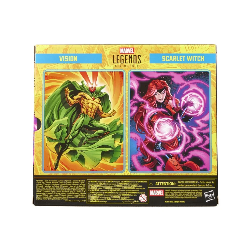 Figura Vision & Scarlet Witch - Avengers Marvel Legends - Hasbro