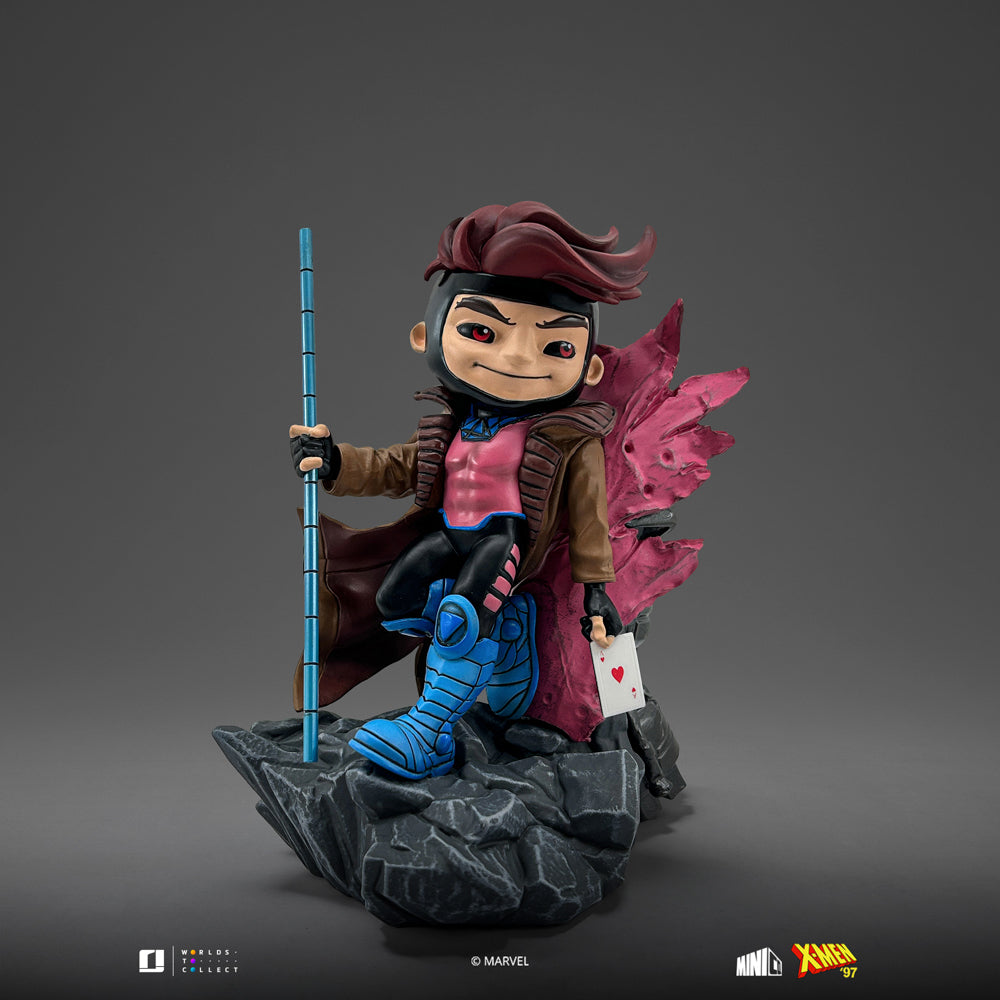 Estátua Gambit and Rogue Valentine's Set - X-Men - Minico - Iron Studios