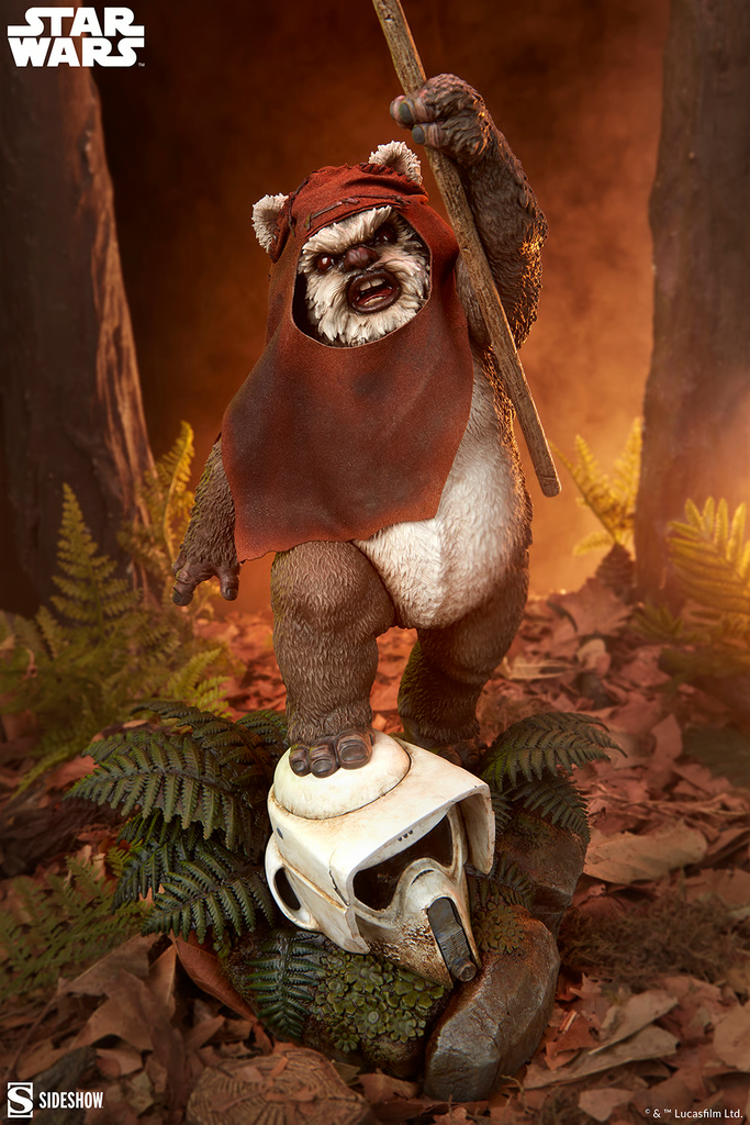 Estátua Wicket W. Warrick – Star Wars: Episode VI – Premium Format – Sideshow
