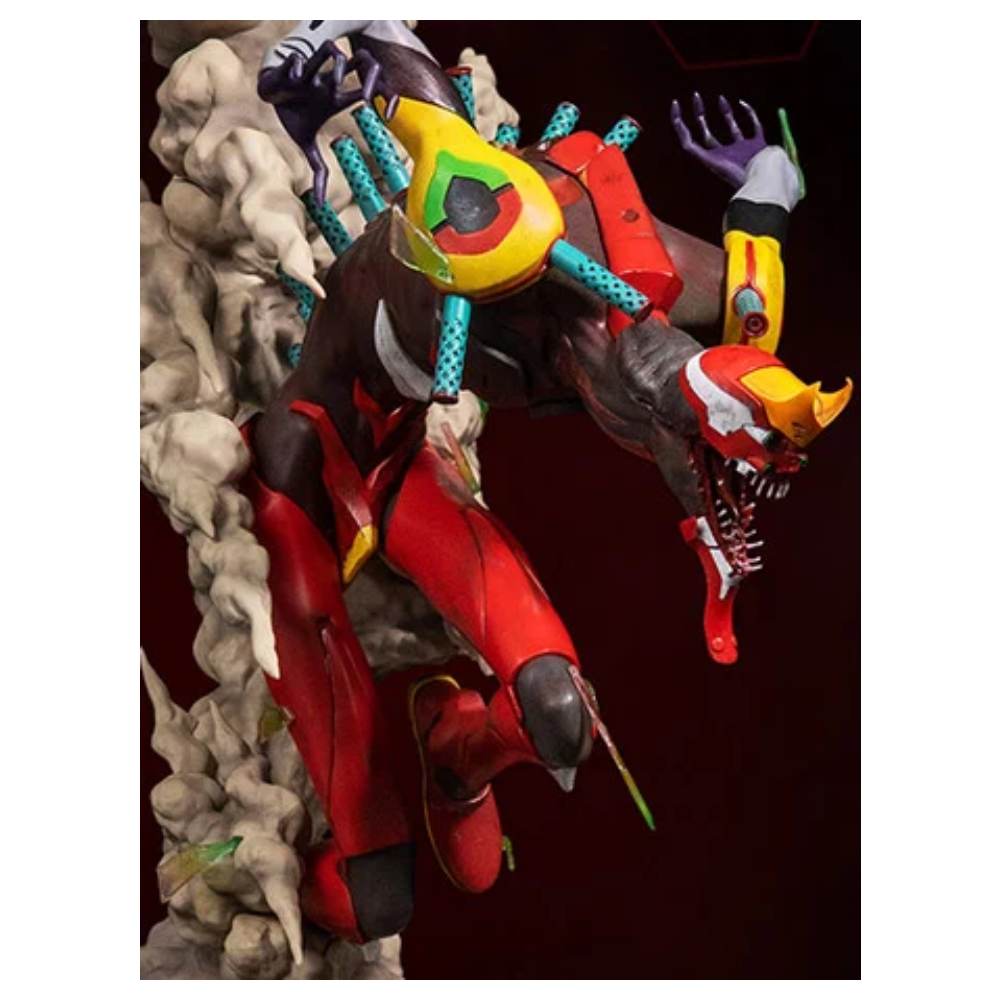 Estátua Neon Genesis Evangelion EVA Unit-02 (Beast Mode) Limited Edition Statue - Infinity Studio