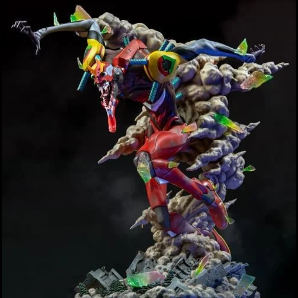Estátua Neon Genesis Evangelion EVA Unit-02 (Beast Mode) Limited Edition Statue - Infinity Studio