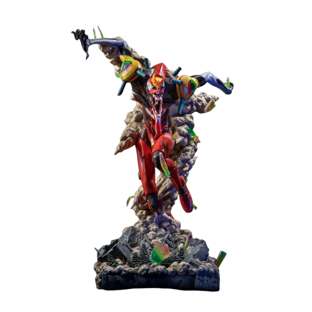 Estátua Neon Genesis Evangelion EVA Unit-02 (Beast Mode) Limited Edition Statue - Infinity Studio