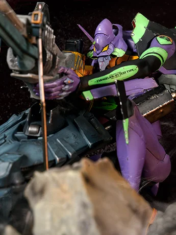 Estátua Neon Genesis Evangelion EVA Unit-01 (Test Type) Statue (Operation Yashima) - Infinity Studio