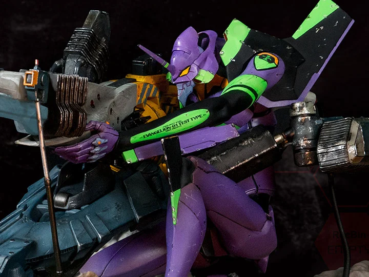 Estátua Neon Genesis Evangelion EVA Unit-01 (Test Type) Statue (Operation Yashima) - Infinity Studio