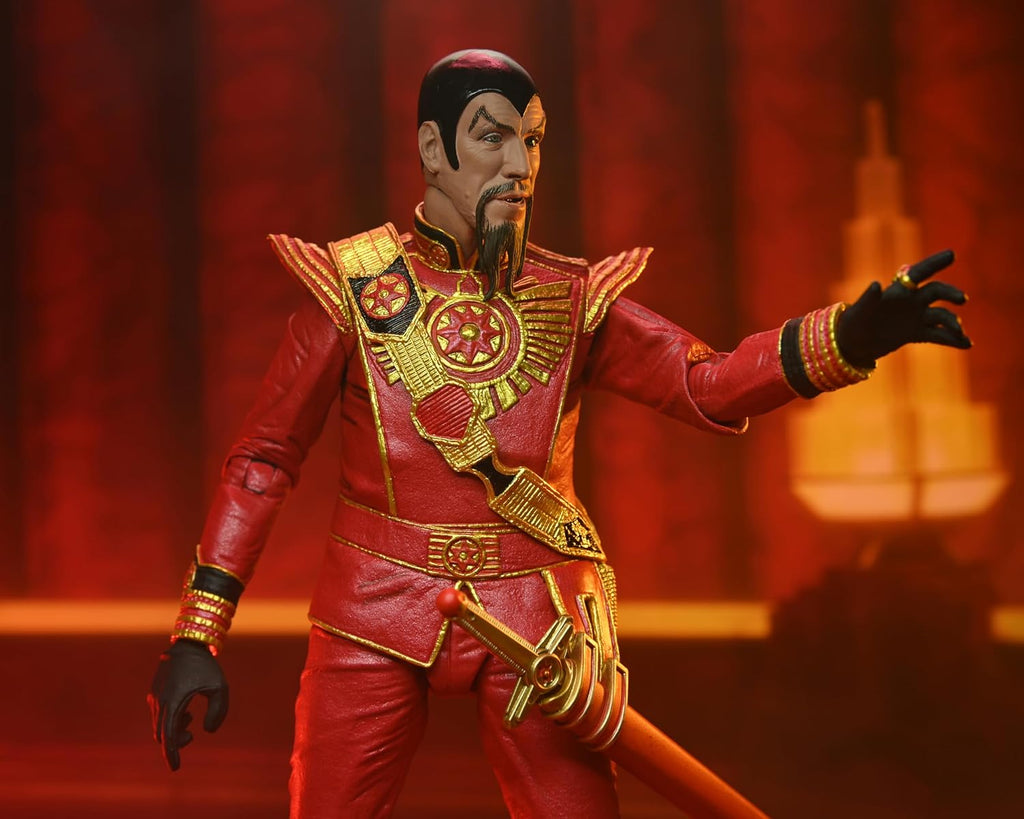 Figura Ming (Red Military Outfit) – Flash Gordon (1980) – 7” Scale – Neca
