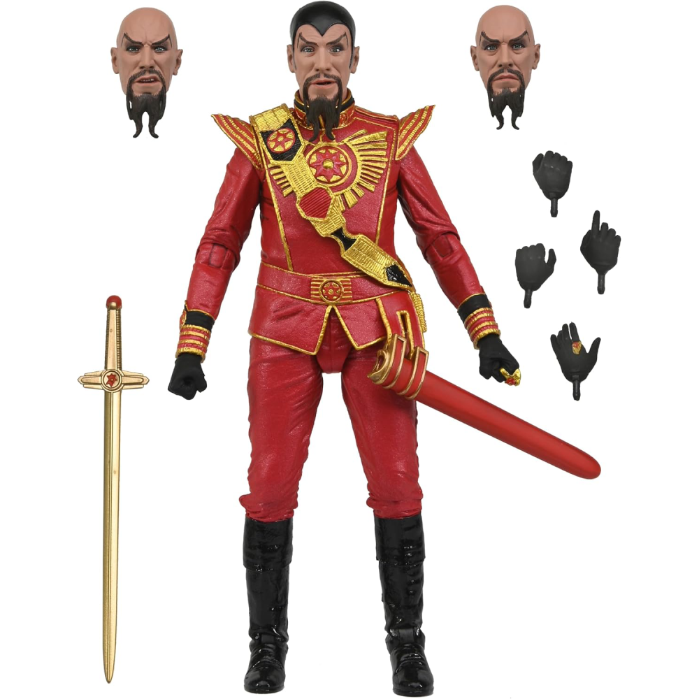 Figura Ming (Red Military Outfit) – Flash Gordon (1980) – 7” Scale – Neca