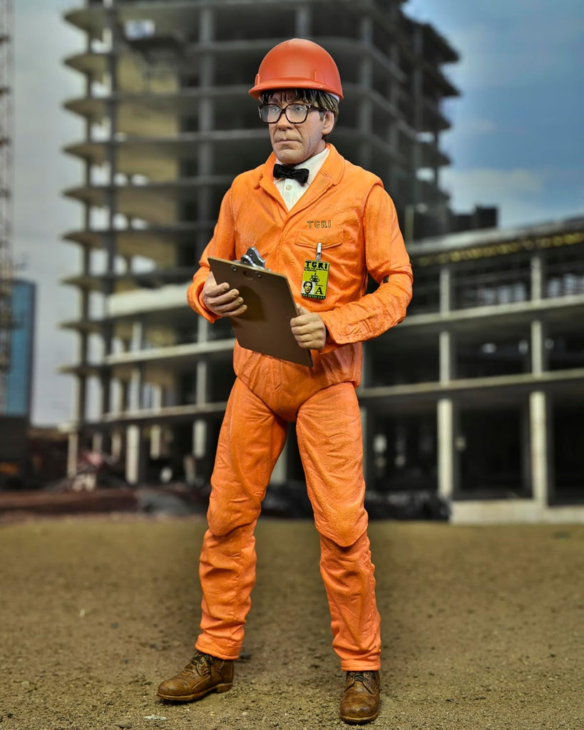 Figura Professor Perry & Hazmat Suit Professor – Teenage Mutant Ninja Turtles 2: Secret of the Ooze – 7” Scale – Neca