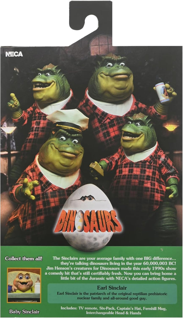 Figura Earl Sinclair – Dinosaurs – Ultimate 7” Scale – Neca
