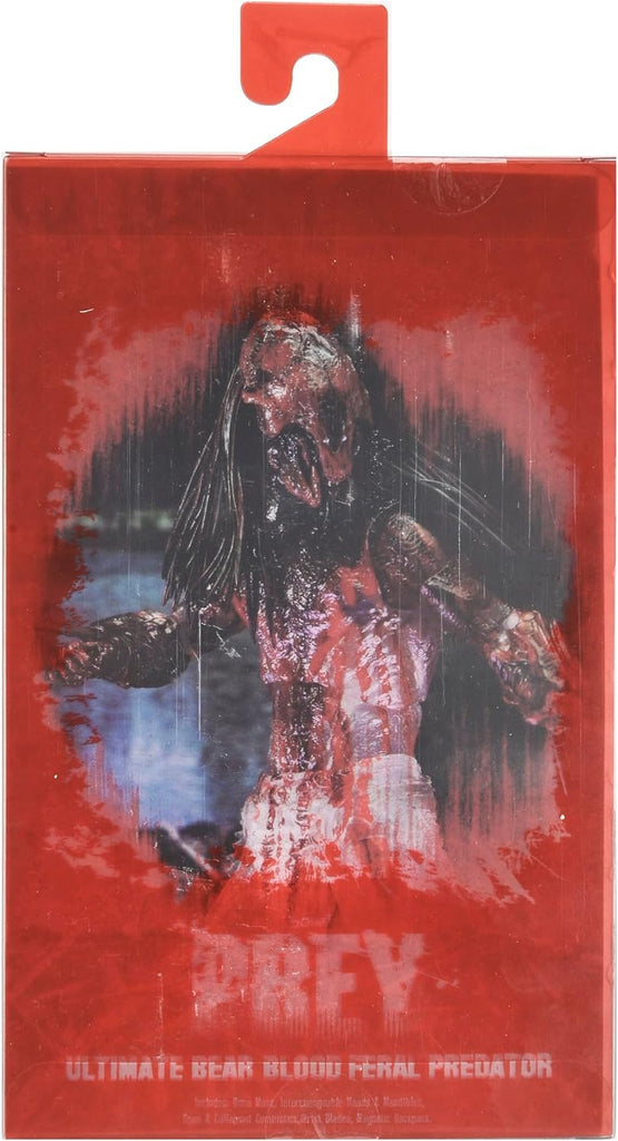 Figura Feral Predator (Bear Blood - Haulathon 2024) – Prey – Ultimate 7” Scale – Neca