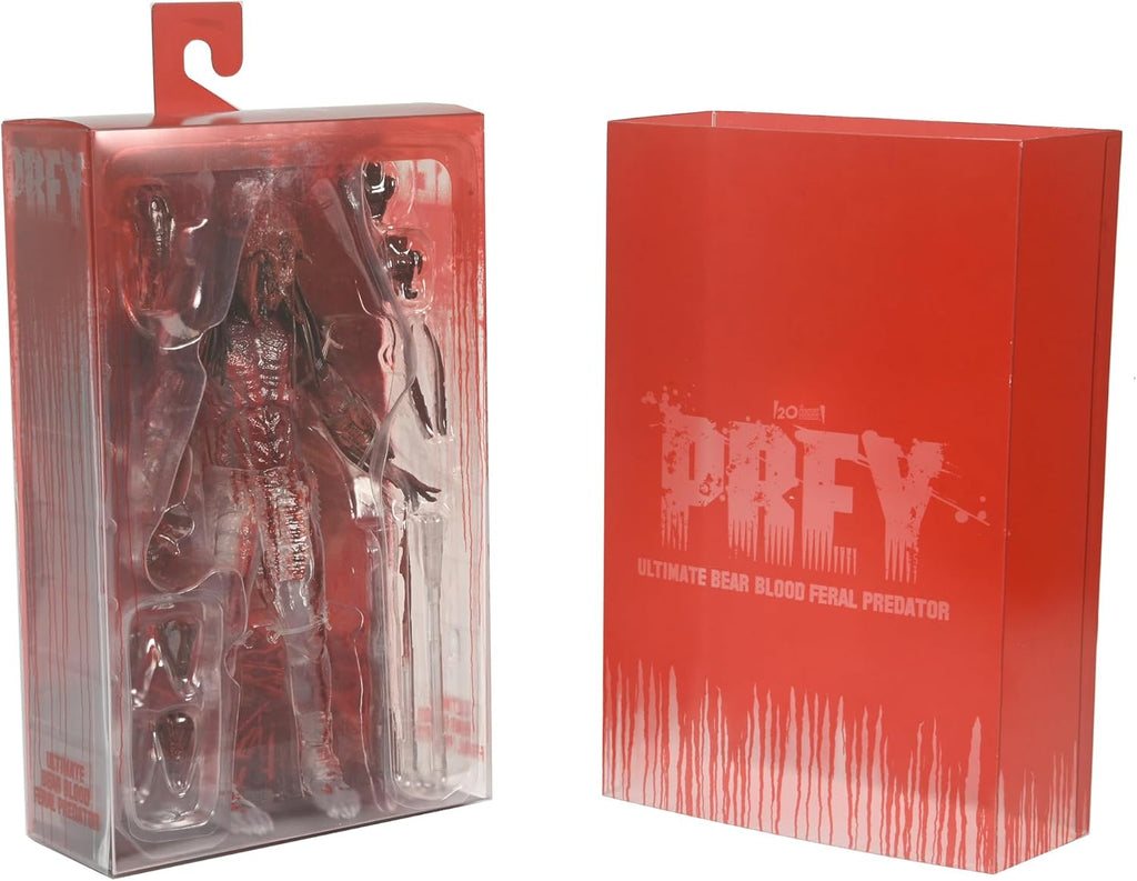 Figura Feral Predator (Bear Blood - Haulathon 2024) – Prey – Ultimate 7” Scale – Neca