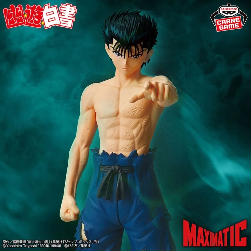 Estátua Yusuke Urameshi – Yu Yu Hakusho – Maximatic – Banpresto