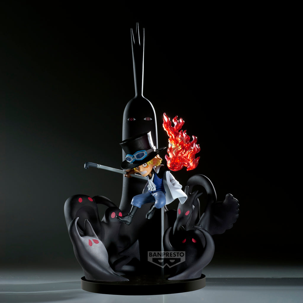 Estátua Sabo Vs Five Elders & Imu – One Piece – World Collectable Figure Special – Banpresto