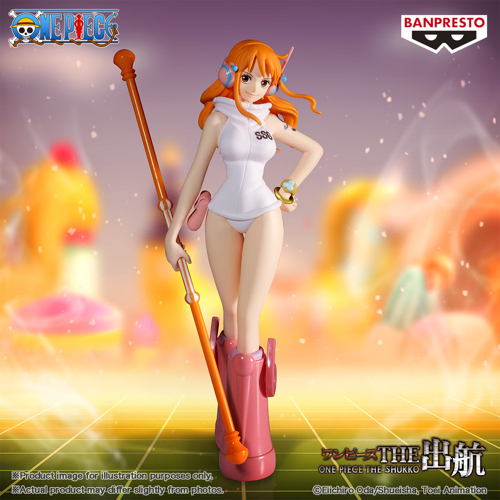 Estátua Nami Egghead Ver. – One Piece – The Shukko – Banpresto