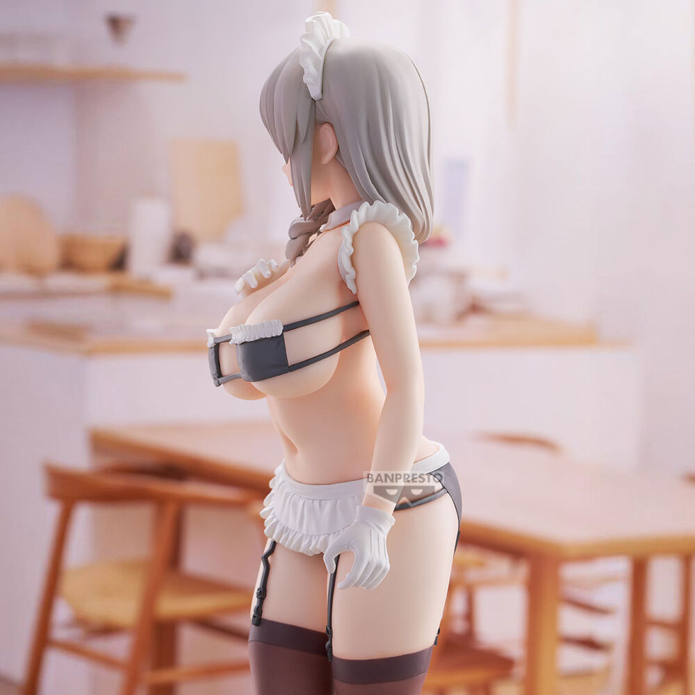 Estátua Uzaki Tsuki Maid Ver. – Uzaki-chan Wants to Hang Out! – Glitter & Glamours – Banpresto