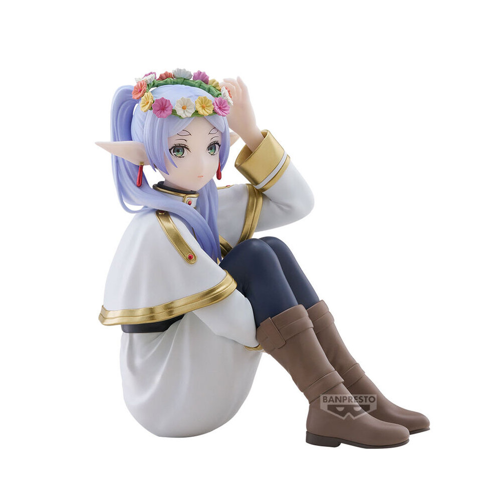 Estátia Frieren – Beyond Journey's End – Espresto Flower Crown – Banpresto