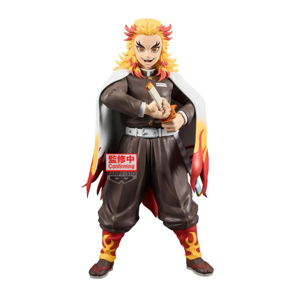 Estátua Kyojuro Rengoku – Demon Slayer: Kimetsu No Yaiba – Grandista – Banpresto