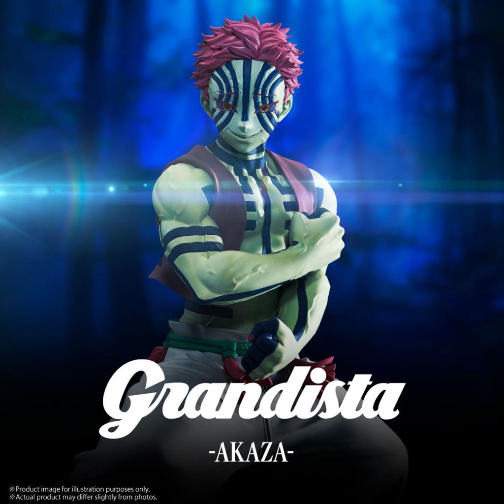 Estátua Akaza – Demon Slayer: Kimetsu No Yaiba – Grandista – Banpresto