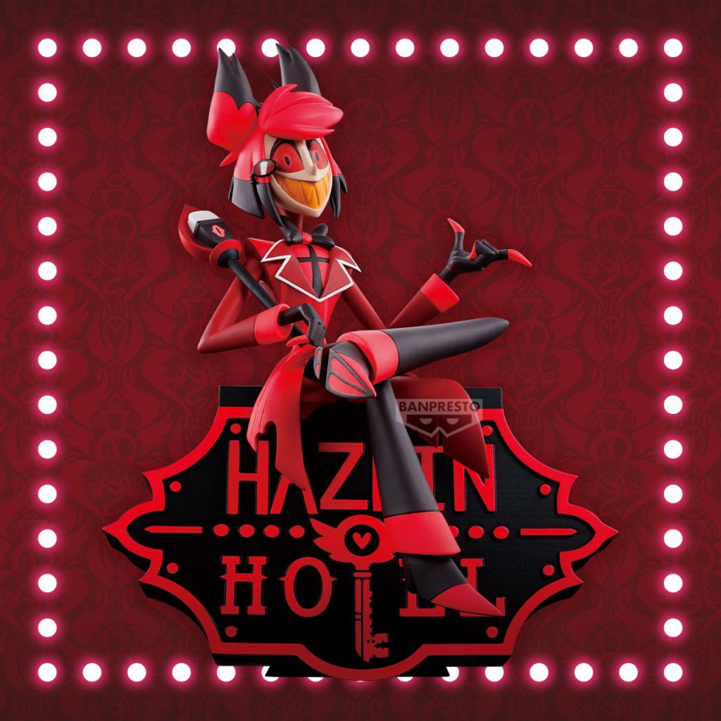 Estátua Alastor - Hazbin Hotel - Monitor Top Ver.A - Banpresto