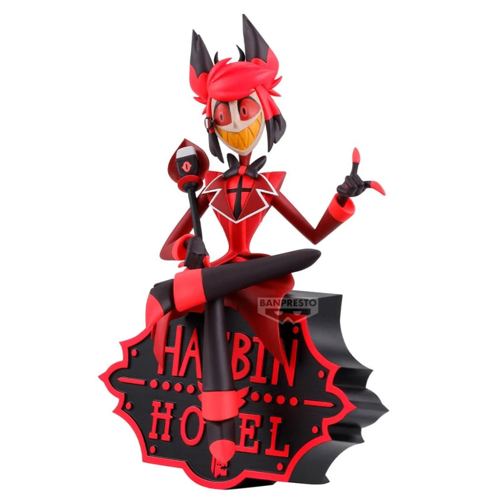 Estátua Alastor - Hazbin Hotel - Monitor Top Ver.A - Banpresto