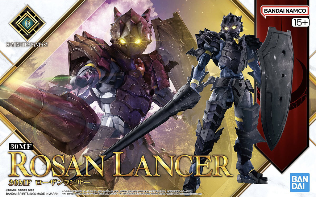Figura Rosan Lancer – 30 Minutes Fantasy – Bandai
