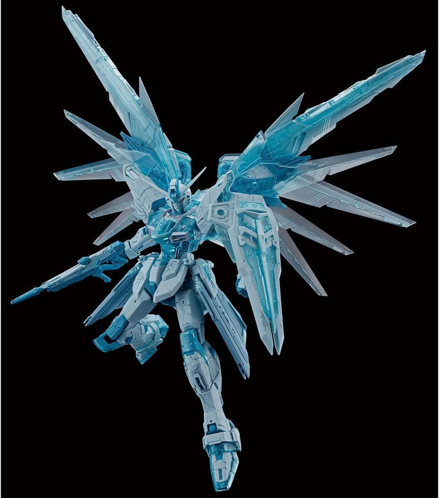 Figura Freedom Gundam Ver.2.0 (Cross Contrast Colors Clear Blue) - Gundam - Mg 1/100 - Bandai