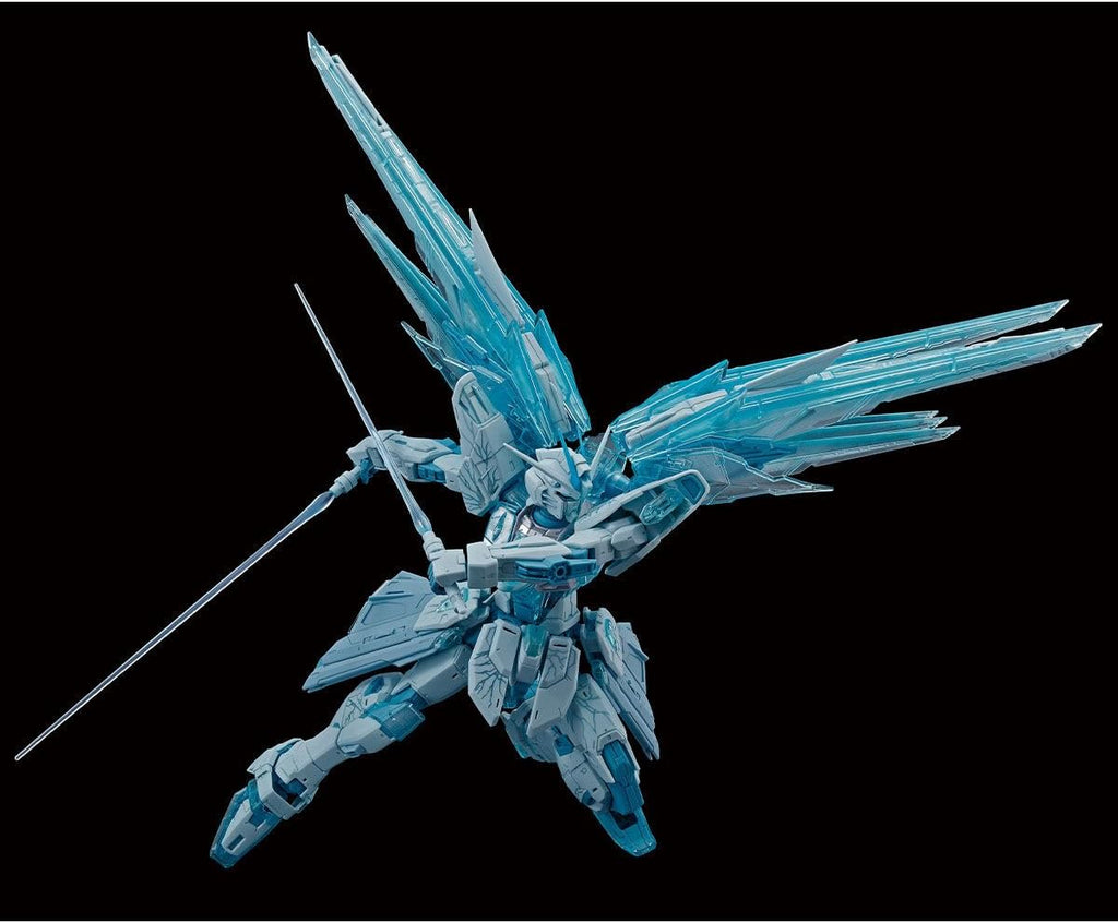 Figura Freedom Gundam Ver.2.0 (Cross Contrast Colors Clear Blue) - Gundam - Mg 1/100 - Bandai