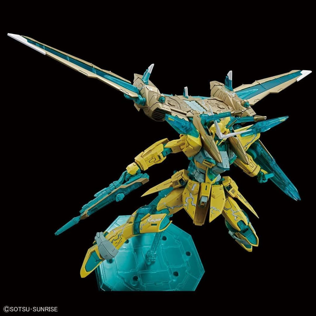 Figura Justice Gundam (Cross Contrast Colors Clear Green) - Gundam - Mg - Bandai