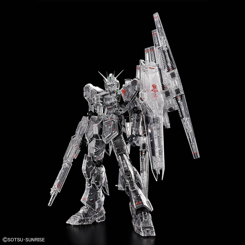 Figura Nu Gundam (Ver.Ka Mechanical Clear) - Gundam - Mg 1/100 - Bandai