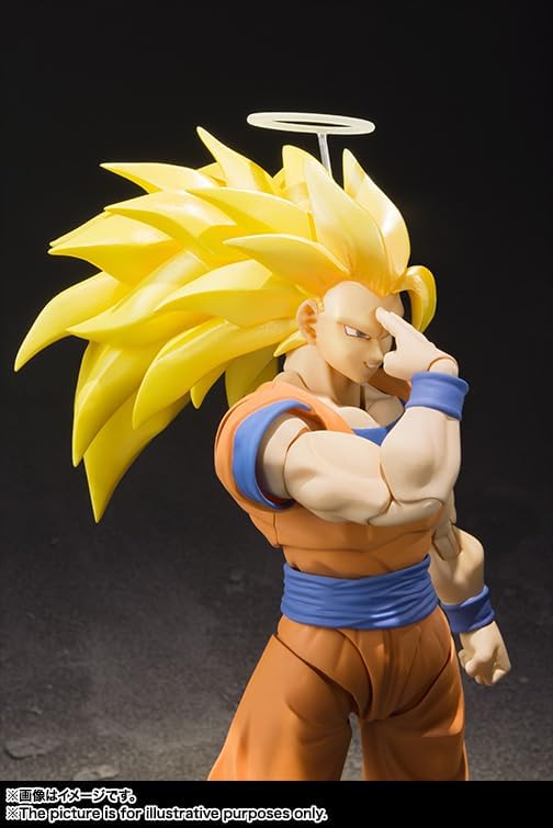 Figura Super Saiyan 3 Son Goku (Reissue) – Dragon Ball Z – S.H.Figuarts – Bandai