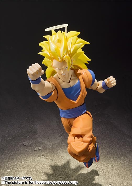 Figura Super Saiyan 3 Son Goku (Reissue) – Dragon Ball Z – S.H.Figuarts – Bandai