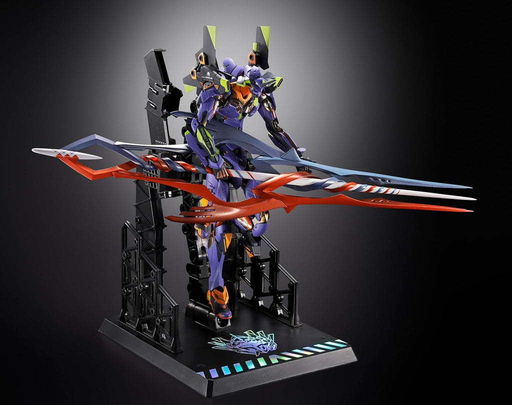 Figura EVA-01 Spear Of Gaius 30th - Evangelion - Metal Build - Bandai