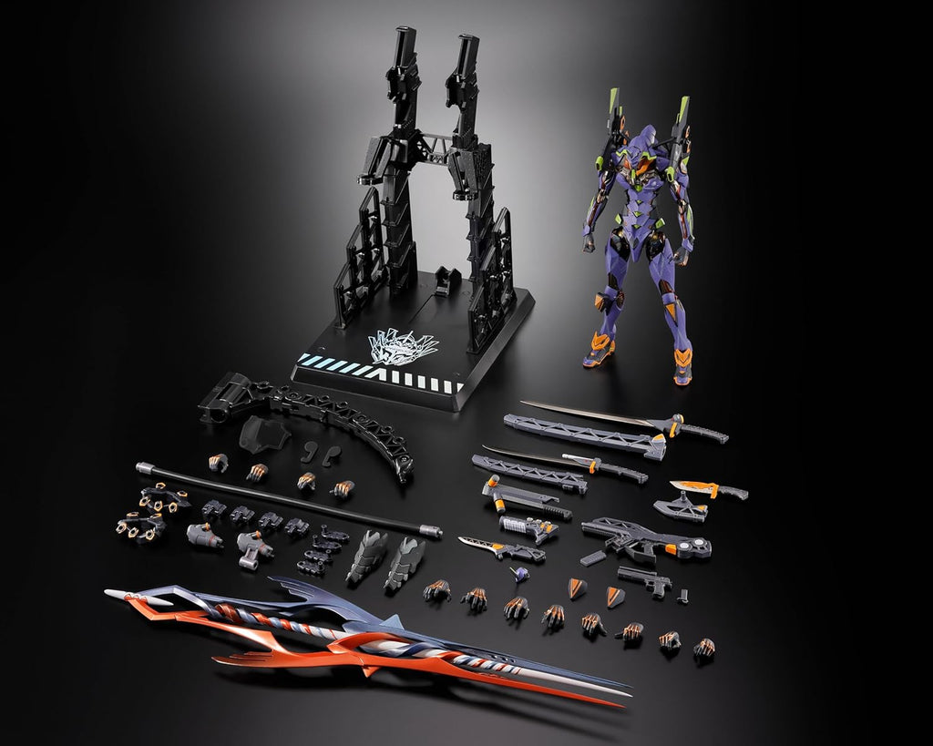 Figura EVA-01 Spear Of Gaius 30th - Evangelion - Metal Build - Bandai