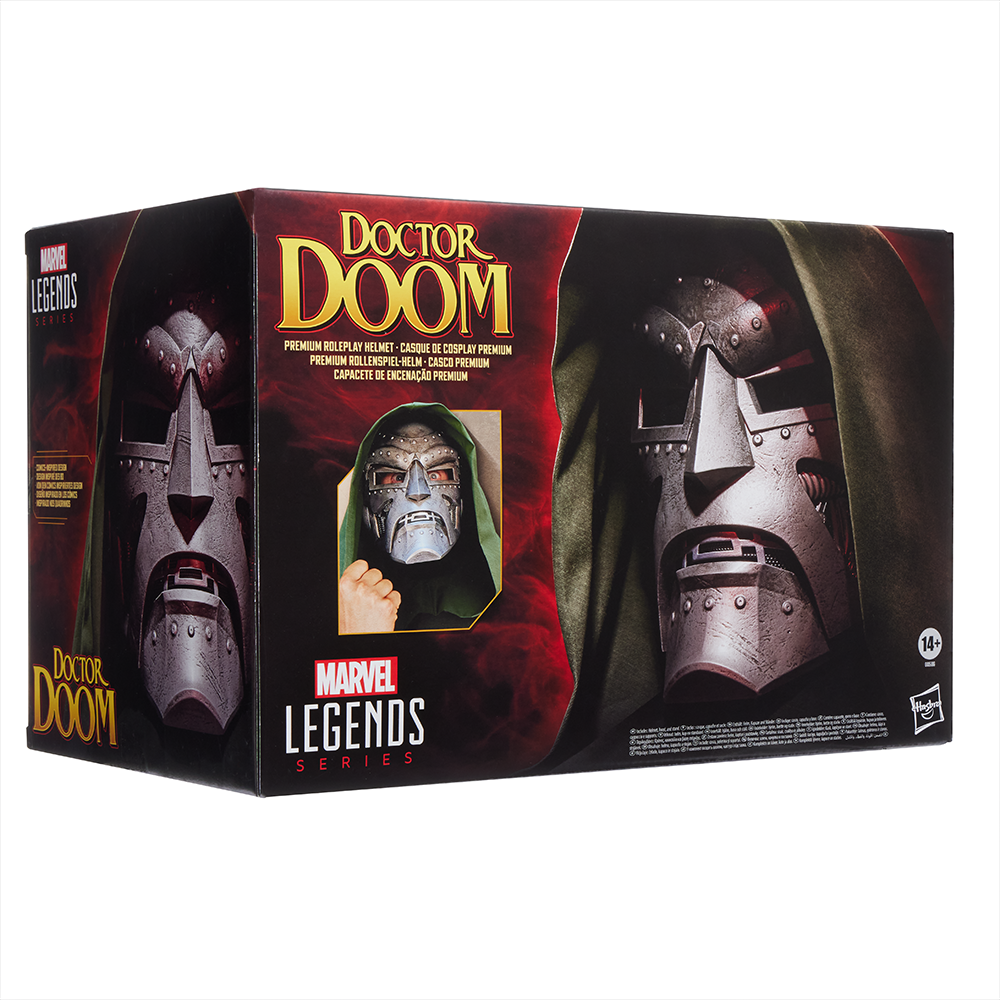 Figura Doctor Doom's Classic Helmet - Marvel Legends - Hasbro