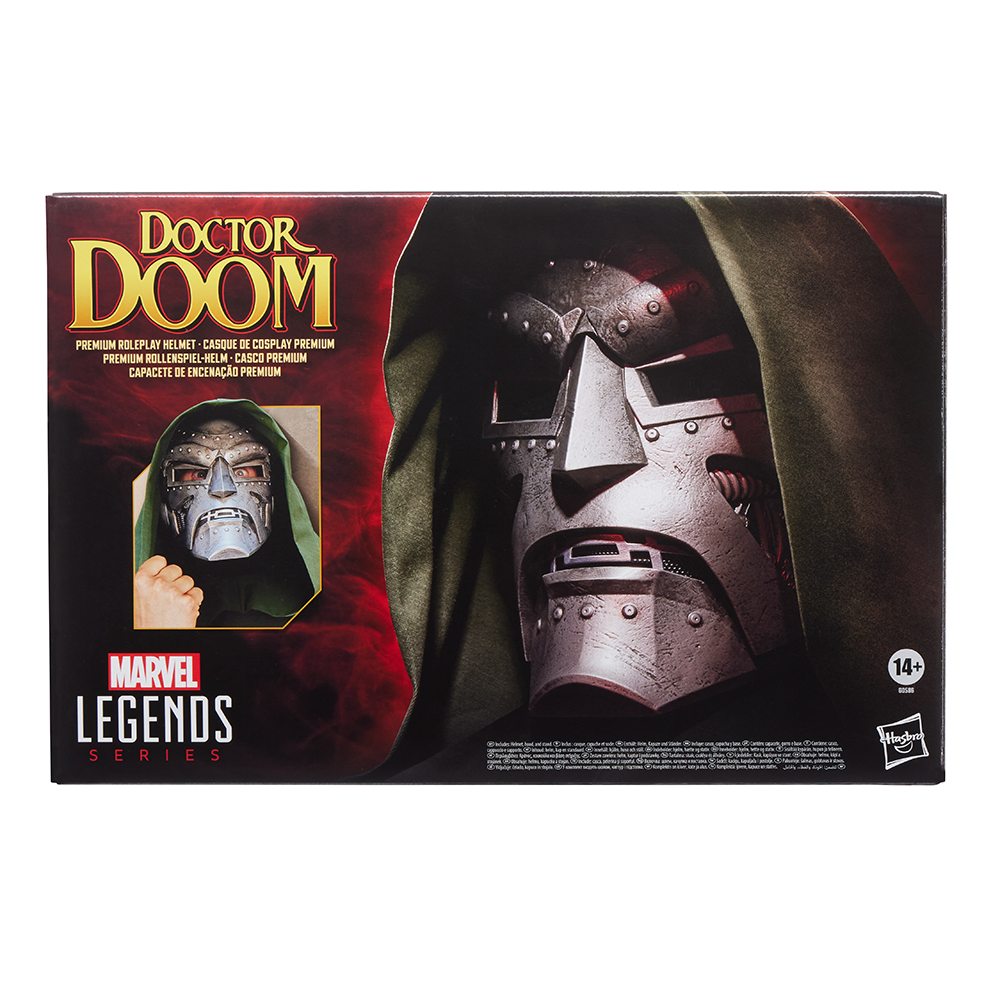 Figura Doctor Doom's Classic Helmet - Marvel Legends - Hasbro