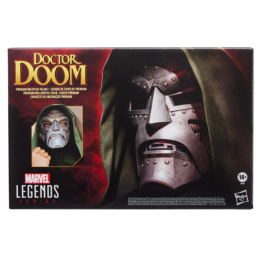 Figura Doctor Doom's Classic Helmet - Marvel Legends - Hasbro