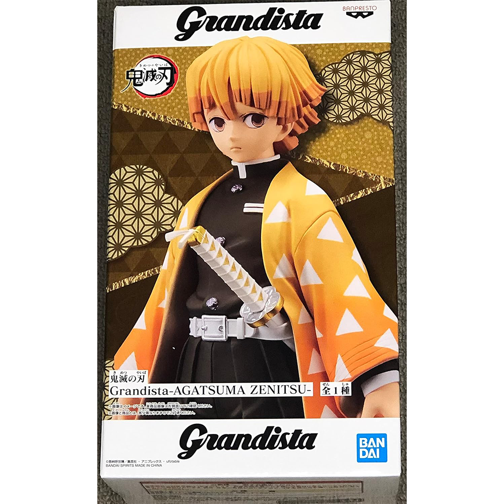 Estátua Zenitsu Agatsuma Another Ver. A – Demon Slayer: Kimetsu No Yaiba – Grandista – Banpresto