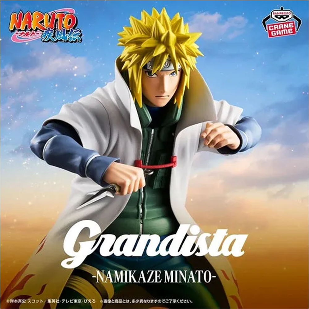 Estátua Minato Namikaze – Naruto Shippuden – Grandista – Banpresto
