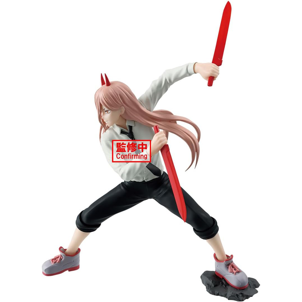 Estátua Chainsaw Man – Power – Vibration Stars – Banpresto