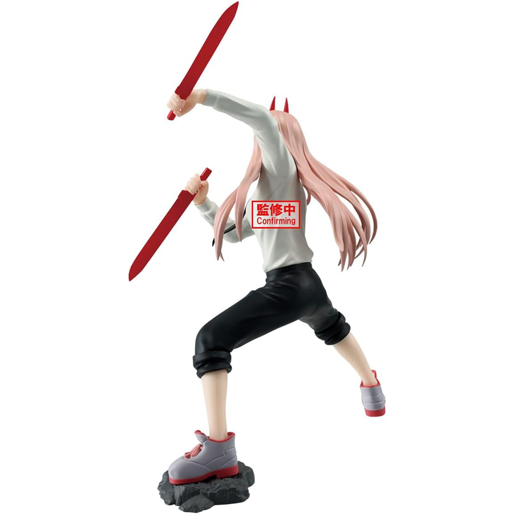 Estátua Chainsaw Man – Power – Vibration Stars – Banpresto