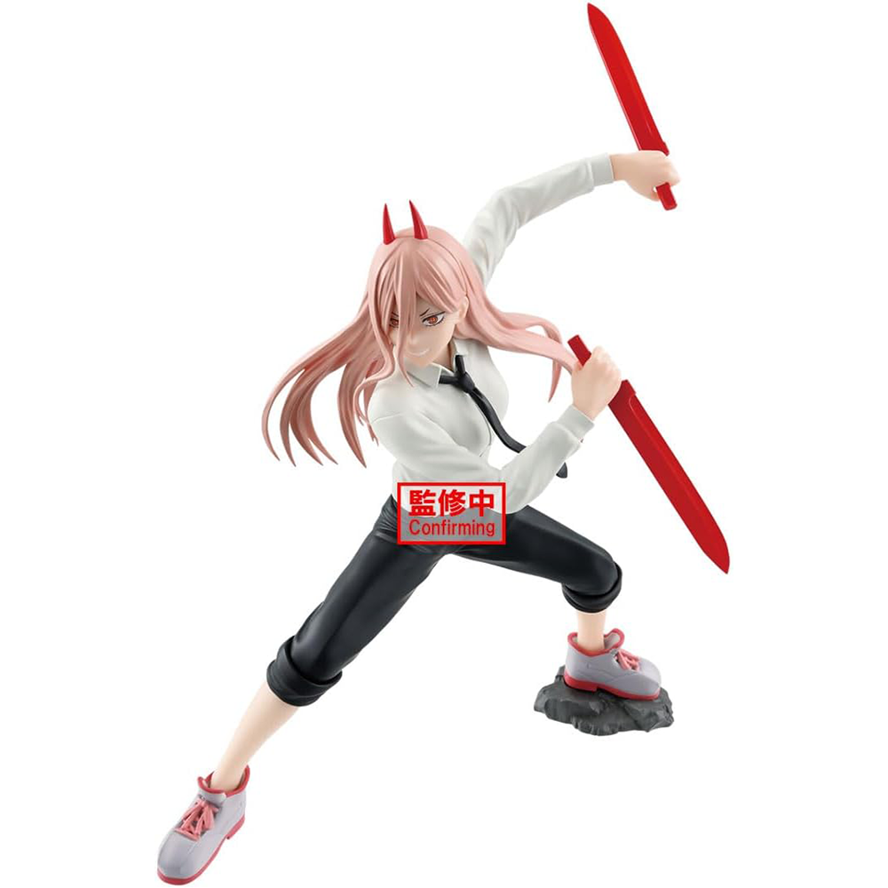 Estátua Chainsaw Man – Power – Vibration Stars – Banpresto