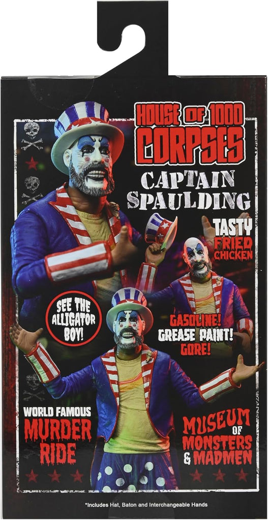 Figura Captain Spaulding (Tailcoat - 20th Anniversary) – House of 1000 Corpses – Ultimate 7